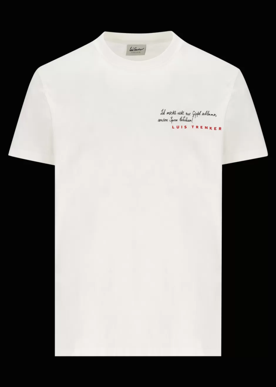 T-Shirt Mit Print Und Stickerei Ludolf>Luis Trenker Best