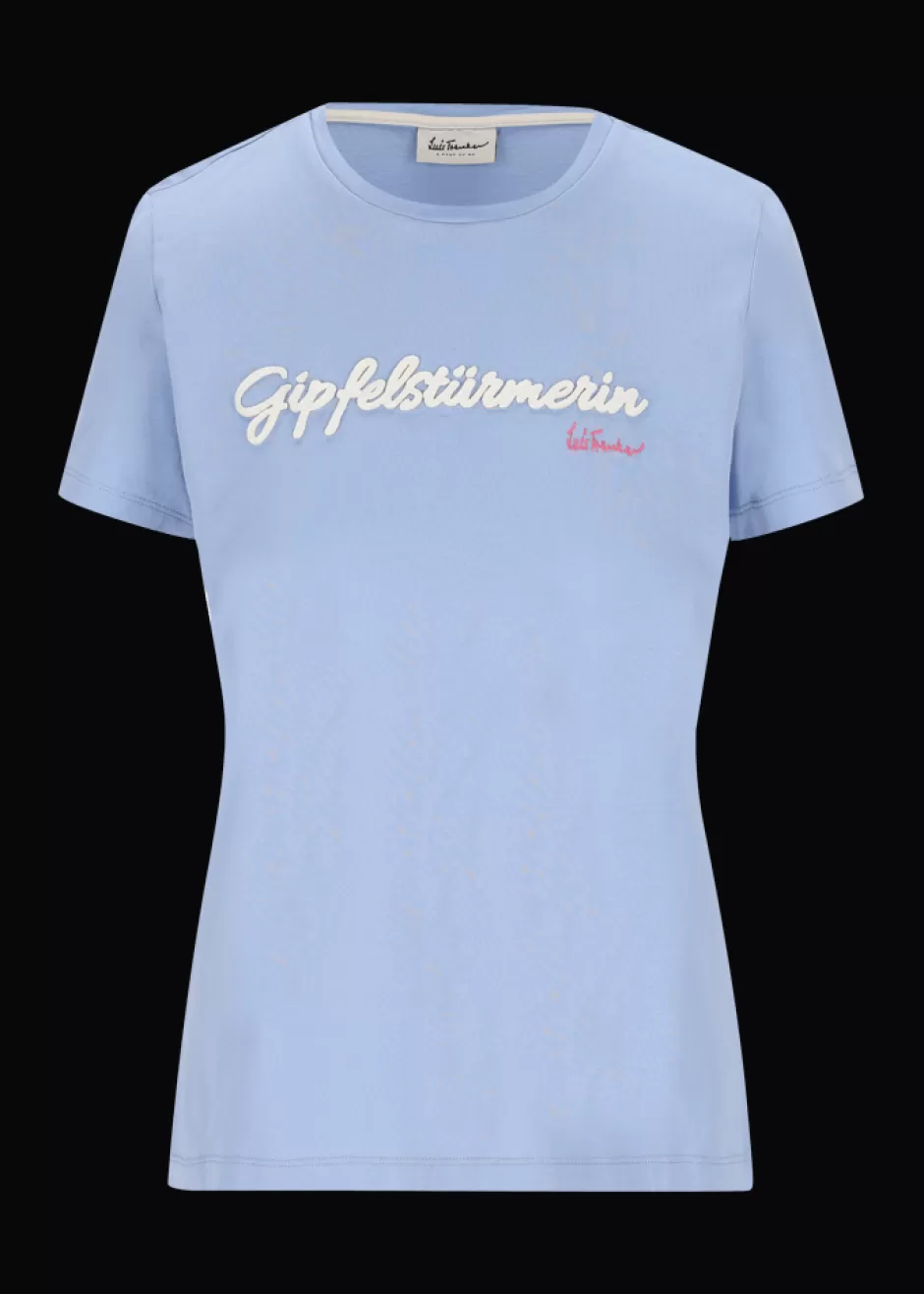 T-Shirt Mit Schriftzug Gipfelstürmerin>Luis Trenker Fashion