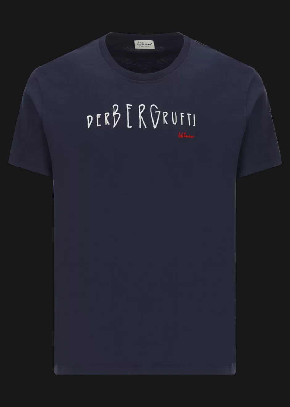 T-Shirt Mit Slogan Der Berg Ruft>Luis Trenker Clearance