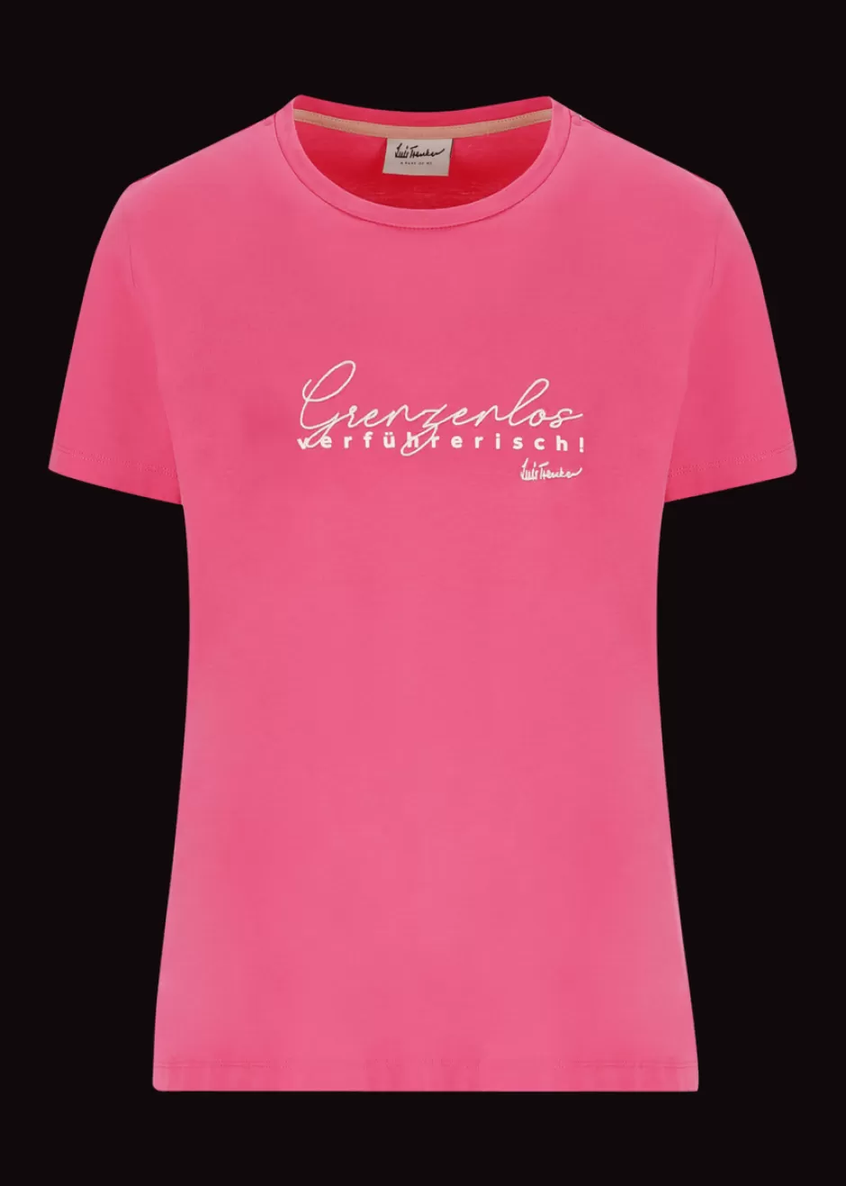T-Shirt Mit Slogan Grenzenlos Verführerisch>Luis Trenker Cheap