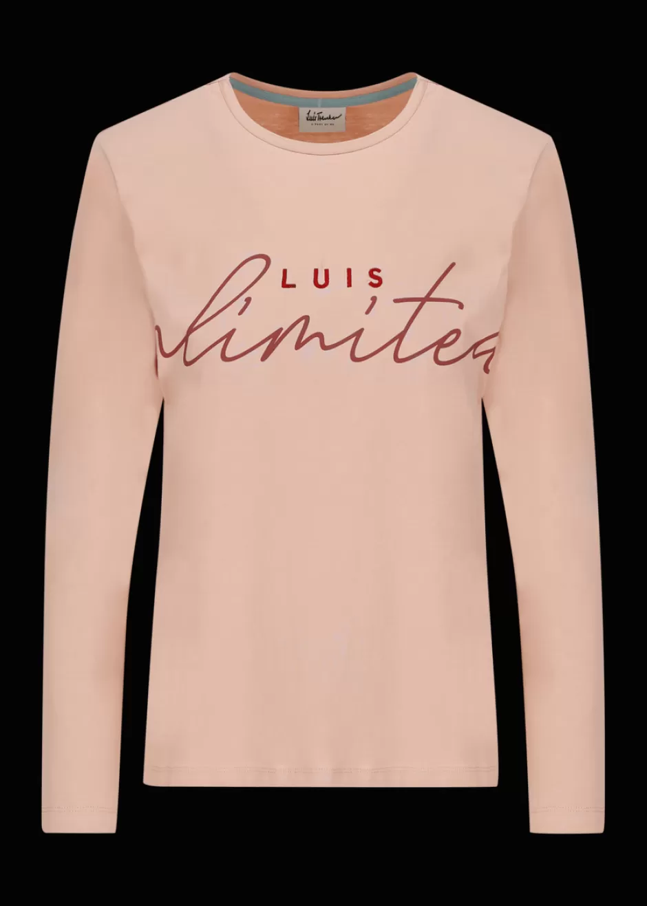 T-Shirt Mit Slogan Luis Unlimited>Luis Trenker Cheap