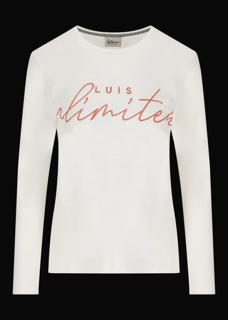 T-Shirt Mit Slogan Luis Unlimited>Luis Trenker Store