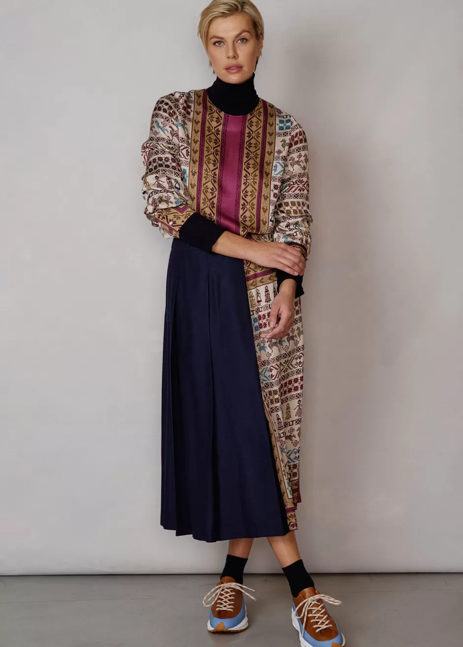 Viskose-Bluse Mit Print Lubelinda>Luis Trenker Flash Sale