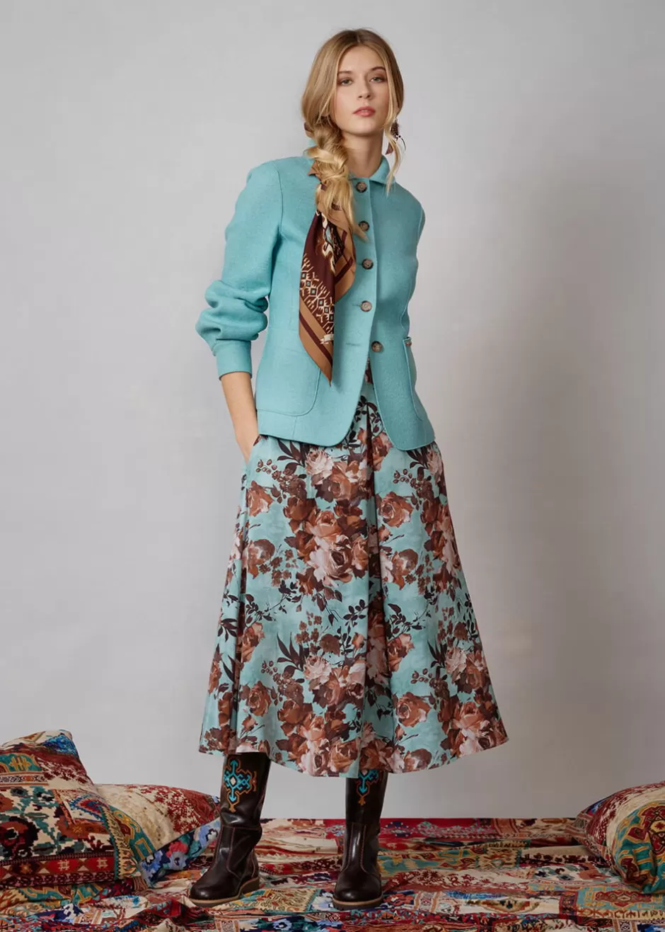 Walk-Blazer Mit Bubikragen Lurita>Luis Trenker Shop