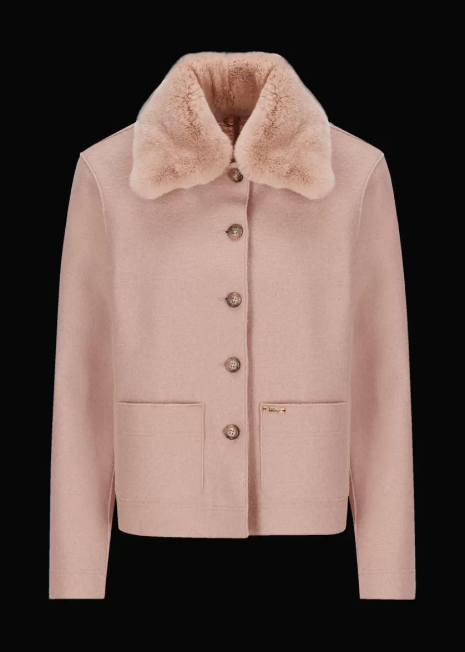 Walk-Blazer Mit Pelzkragen Luroberta>Luis Trenker Cheap