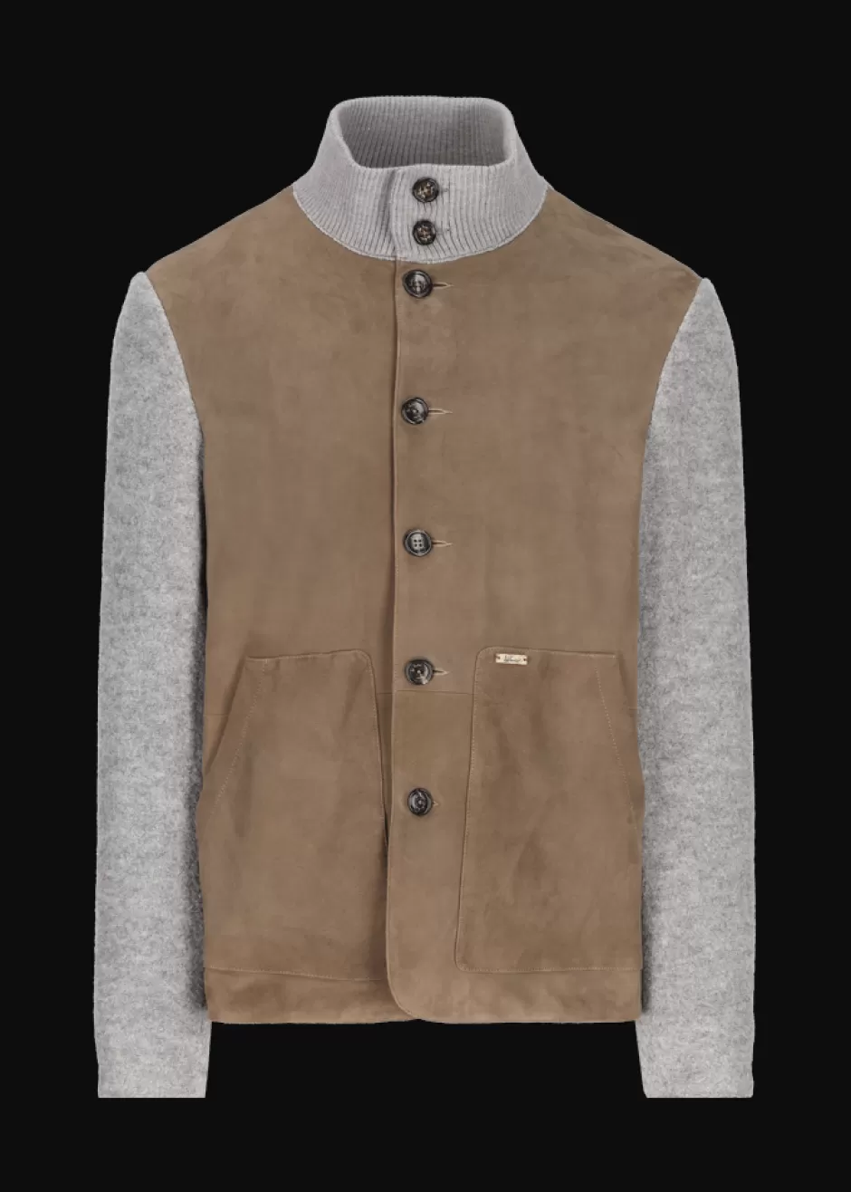 Walk-Blazer Mit Wildlederfront Lupoldo>Luis Trenker Clearance
