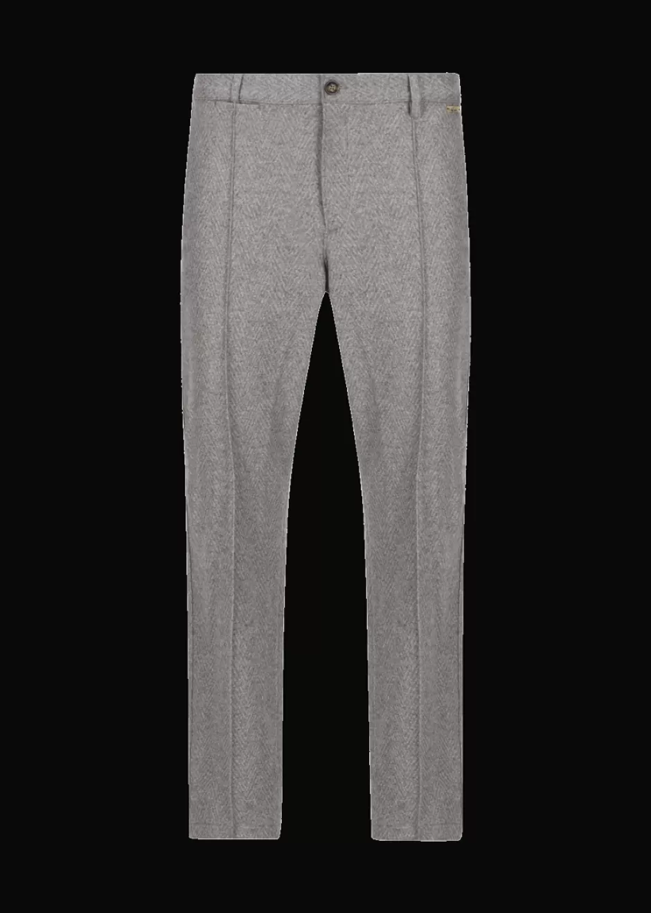 Walk-Hose Mit Fischgrätmuster Lubrizz>Luis Trenker Cheap